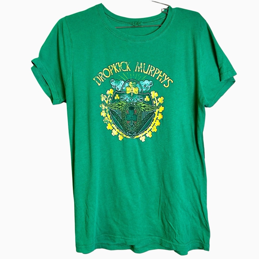 Dropkick Murphys Cotton T Shirt Size Large Woman's Y2K Rare Merch